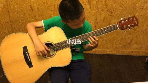 8岁小学生弹吉他泛音练习!_吉他_郑州自由行热门攻略