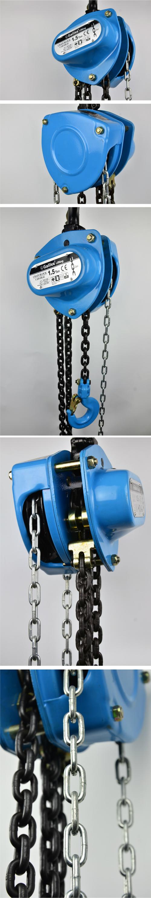 德国galilee品牌 手拉葫芦/倒链/链条手动葫芦 1t-3m pncg 1025图片_9