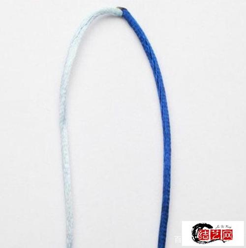 双线双钱结编法图解,双钱结做法教程