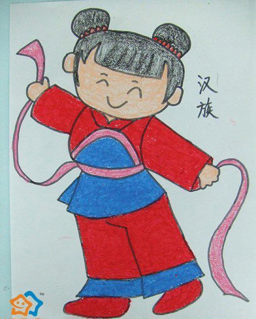 汉族男生简笔画