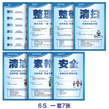 6s管理标识牌5s安全生产标语7s车间8s仓库9s标示牌10s