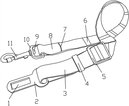 一种车载安全带的制作方法