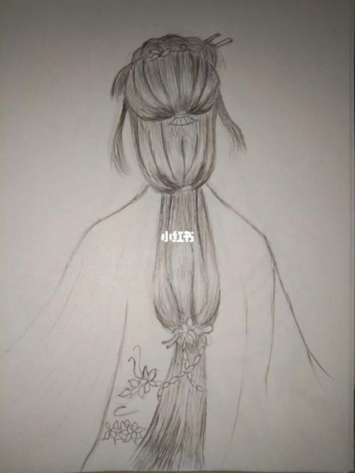 古风素描_古风_素描_古风人物素描_文化_绘画