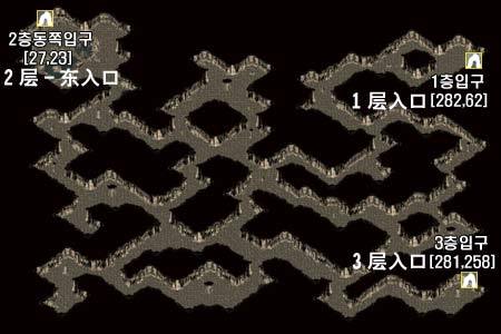 传奇3第二版地图潘夜神殿和石窟