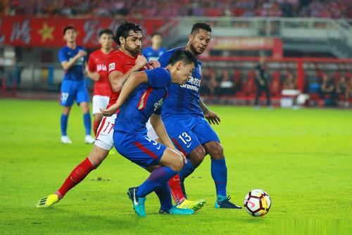 2018赛季中超联赛第21轮 广州恒大2比1胜上海申花