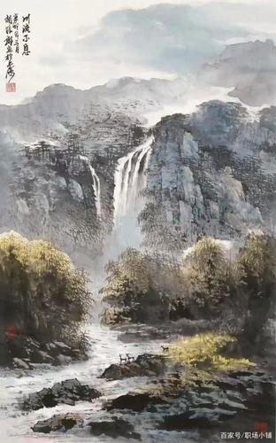 祖国大好河山国画赏析