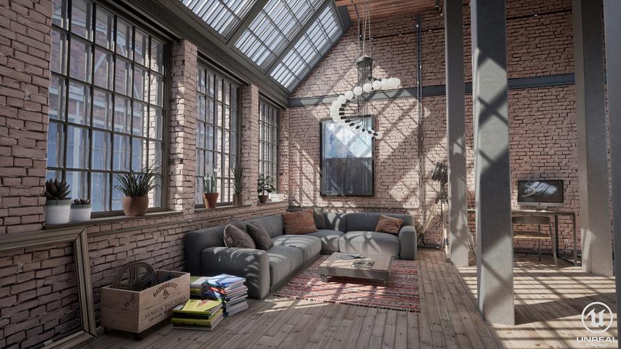 ue4室内渲染02