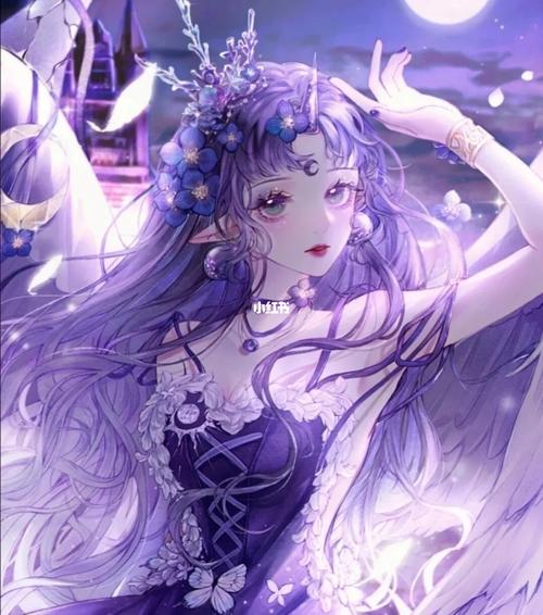 好久都没更新,所以今天发个紫色的元气少女._元气少女