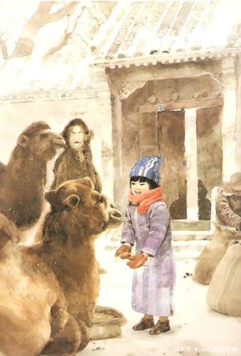 关维兴水彩画,浓浓的年代感