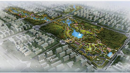 翠湖公园总平面图