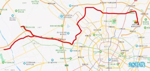 秒懂成都楼市 ▲21号线走向示意图(仅做参考) 成都地铁21号线,起于