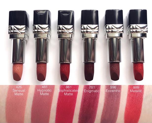 dior/迪奥 matte 烈焰蓝金哑光口红 634 652 771 772