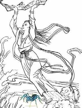 四年级简单女娲造人手抄报 四年级简单手抄报