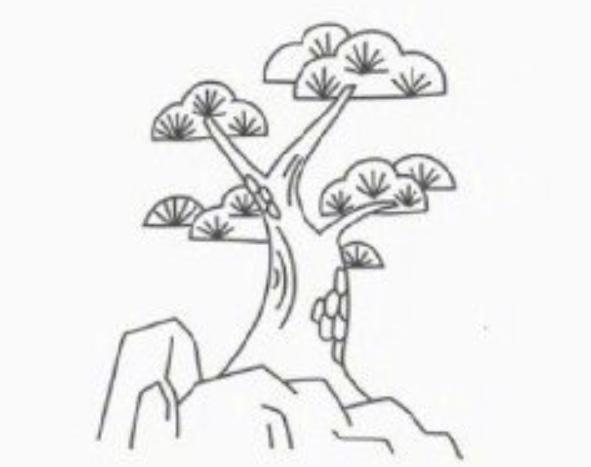 树枝简笔画画法步骤教程树枝怎么画