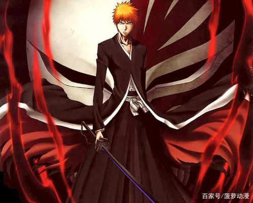 死神bleach境界:黑崎一护卍解,虚化的12张超清图,值得