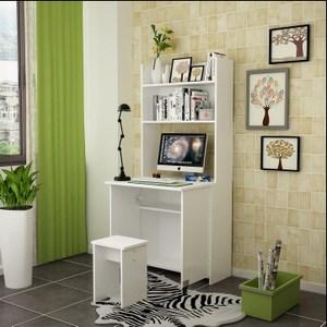 写字台折叠书桌书架