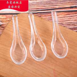 透明 玻璃勺子