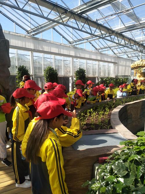 参观万昌生态园研学活动