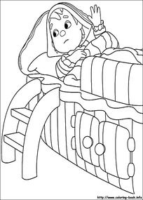 躺床上的小女孩的简笔画