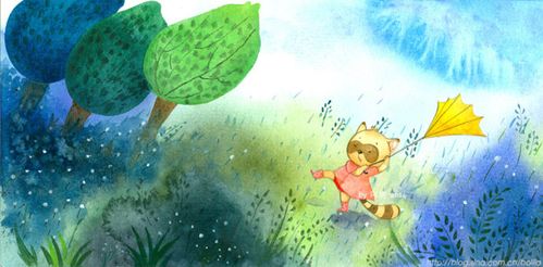 大风吹卡通图片(9张)(2)_卡通图片_表白图片网