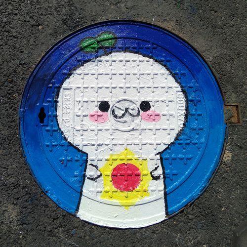 今天所绘制的井盖设计创意是优中选优的作品.