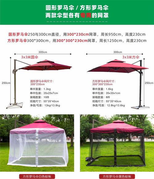 蚊帐 户外庭院遮阳伞网罩罗马伞防蚊虫免安装直杆伞厂家直销伞帐