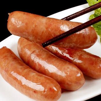 热狗肉肠纯火山石烤肠香肠黑椒正宗手工风味烤香肠黑椒20原味10实惠