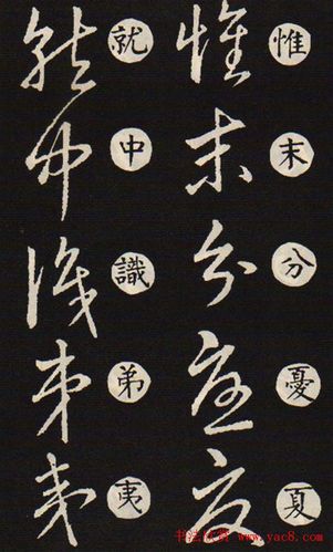 草书字帖欣赏王羲之草诀歌韩道亨版23