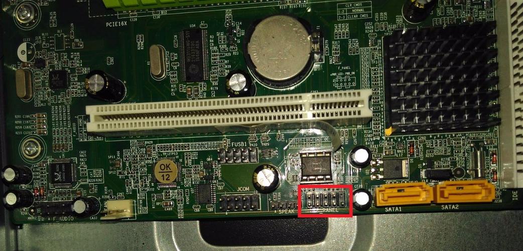 致铭主板接线,hddled,power sw,reset sw,power led.