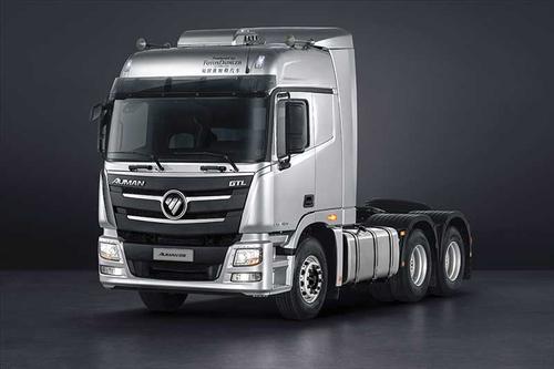 福田欧曼esta6系重卡智能卡车510马力6x4amt自动挡牵引车