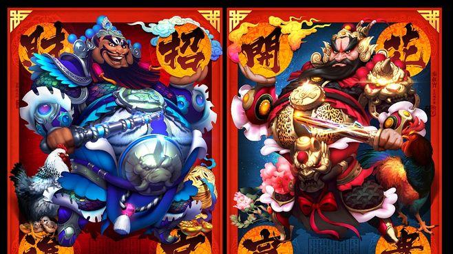 com.cn 原创作品:门神-神的守护   1 zcool.com.cn