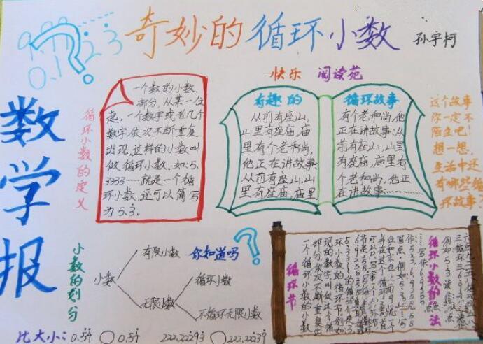 数独手抄报简单漂亮