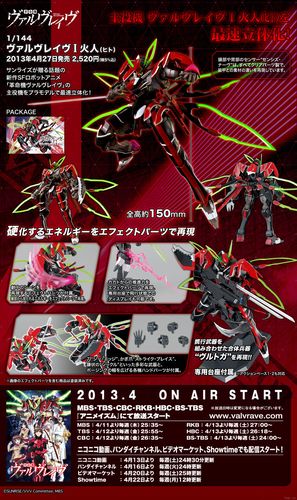 万代综合拼装模型 革命机valvrave valvrave