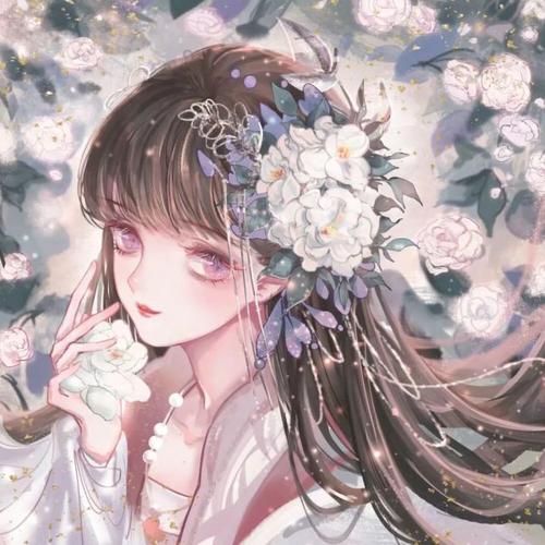 仙气古风动漫女生头像生活是自己的尽情装扮尽情可爱