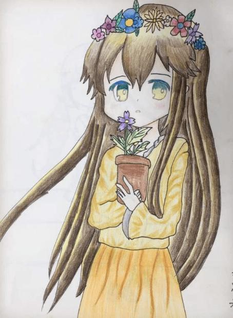 二年级卡通人物画图片_二年级卡通人物画作品