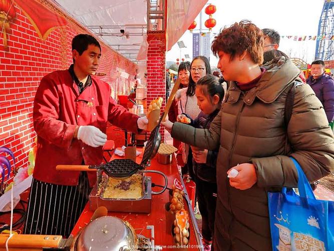 长清园博园灯会见闻(四)美食节