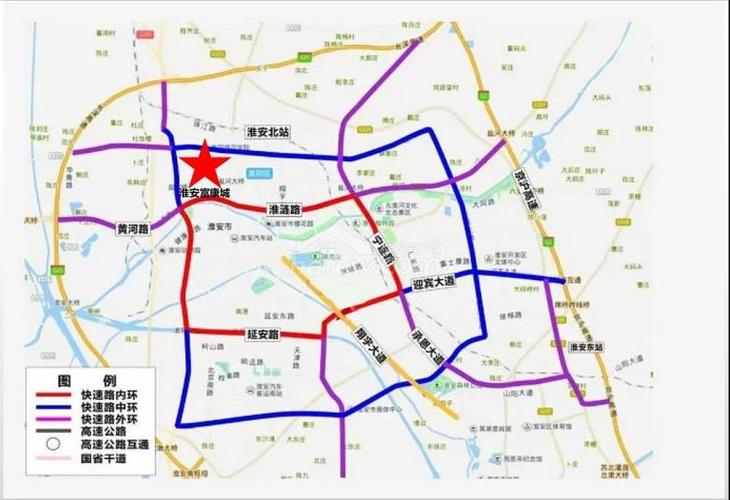 二期高架震撼来袭!淮安这片区域要火了!