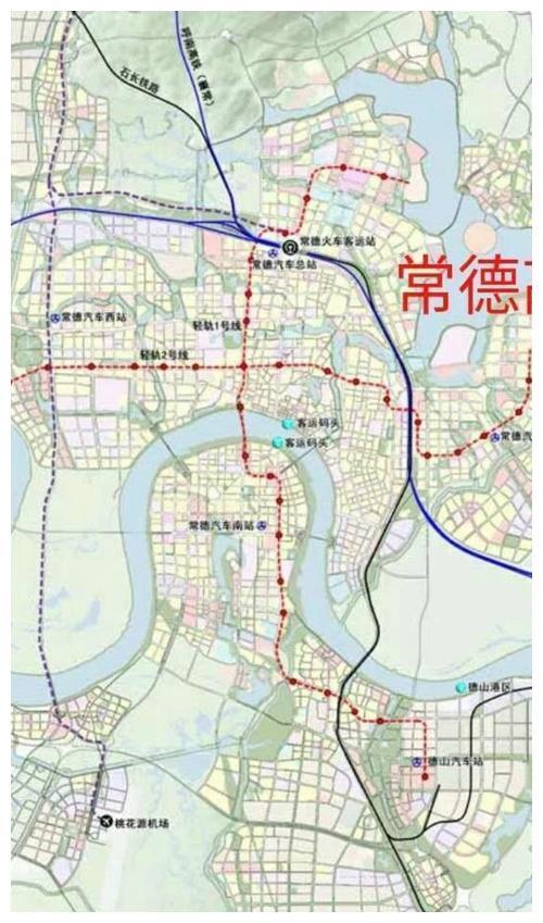 常德规划的2条轻轨,至今尚未开建,期待今年能动工