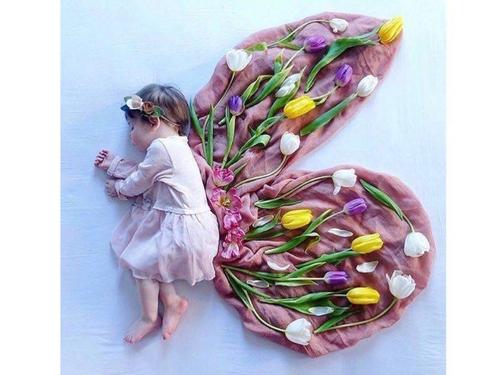 宝宝百天照图片创意在家也能拍出有爱百天照