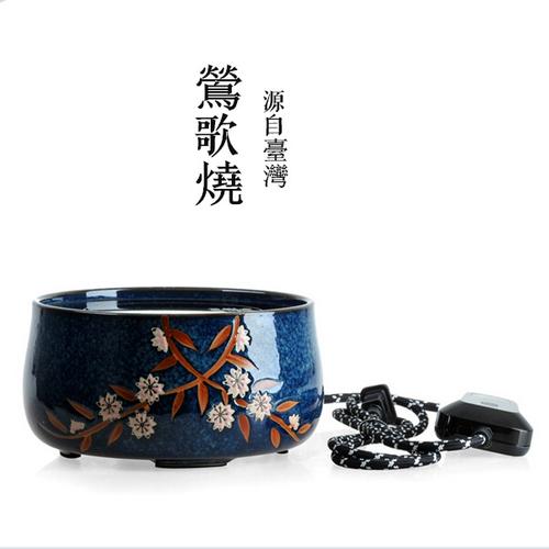 正品台湾莺歌烧电陶炉茶炉家用超静音铁壶银壶迷你专用炉一件代发