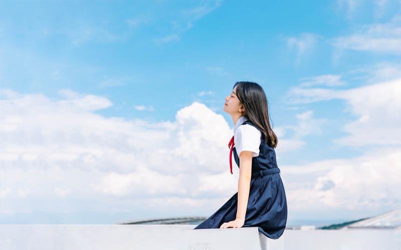 充满活力的阳光少女