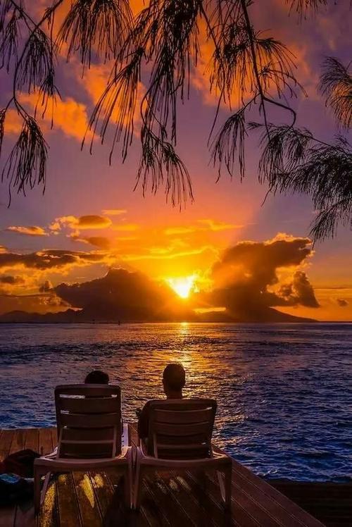 夕阳才是最美的年纪,温馨又从容,最美不过夕阳红.