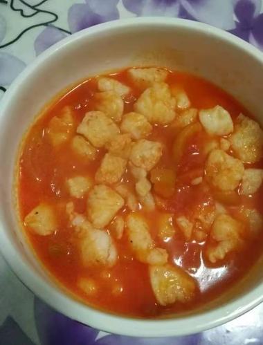 在家做美食-龙利鱼番茄汤