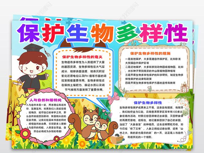 位置:>手抄报>环保手抄报>爱护动植物手抄报>保护生物多样性小报共建