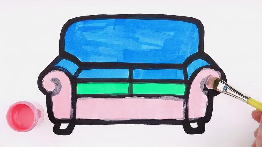 教你沙发的画法,简单又有趣!