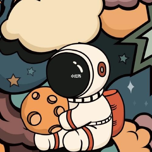 太空人_像素画_人文_绘画