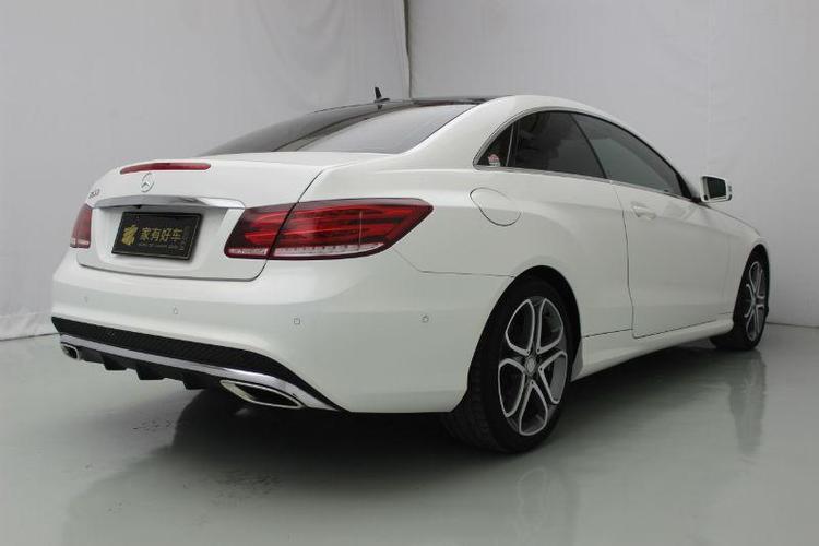 【上海】2014年11月 奔驰 e级 e200 coupe 2.0t 白色 手自一体