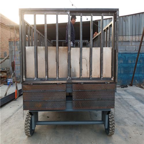 固定式卸猪台 养殖场移动式装猪台 三层装卸猪升降平台