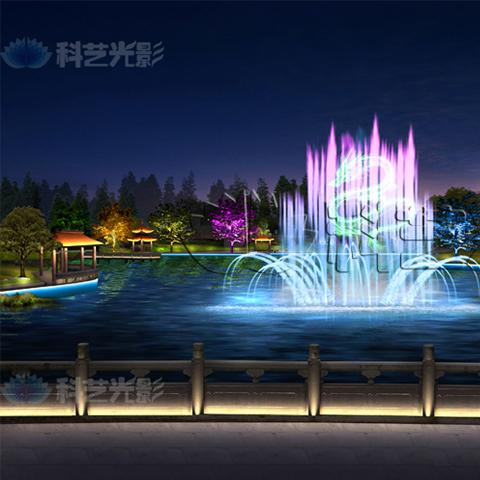 喷泉灯光秀设计