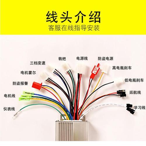 电动车控制器绿源60v解除限速有力工程车滑板车新款更多电动车零